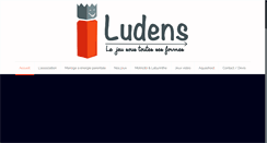 Desktop Screenshot of ludens.fr